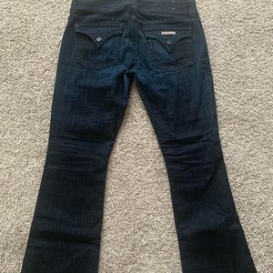 Hudson wide leg jeans